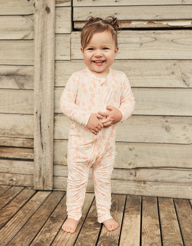 Kynd Baby - Essential Onesie in Blooms