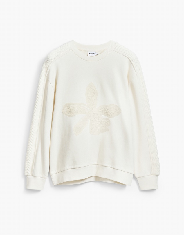 Desigual - Flower sweatshirt