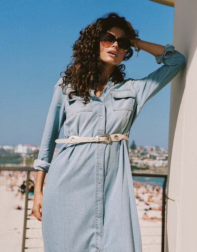 DRICOPER DENIM - Naia Sunbleach Dress