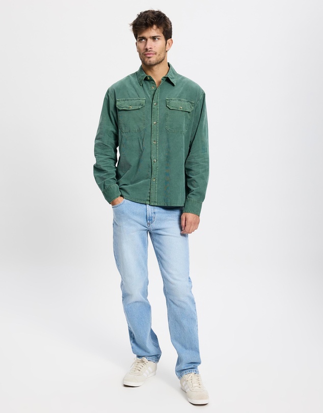 Rolla's - Grid Cord LS Shirt