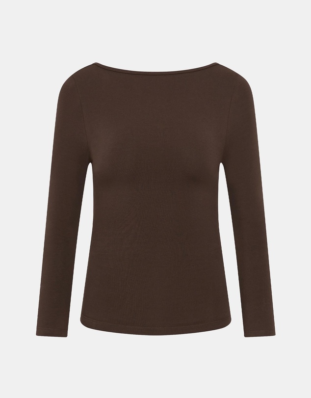 St. Agni - Soft Jersey Ballerina Top