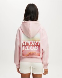 Cotton On Body Active - Plush Premium Graphic Hoodie