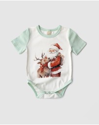 WITH LOVE FOR KIDS - Short Sleeve Onesie - Babies