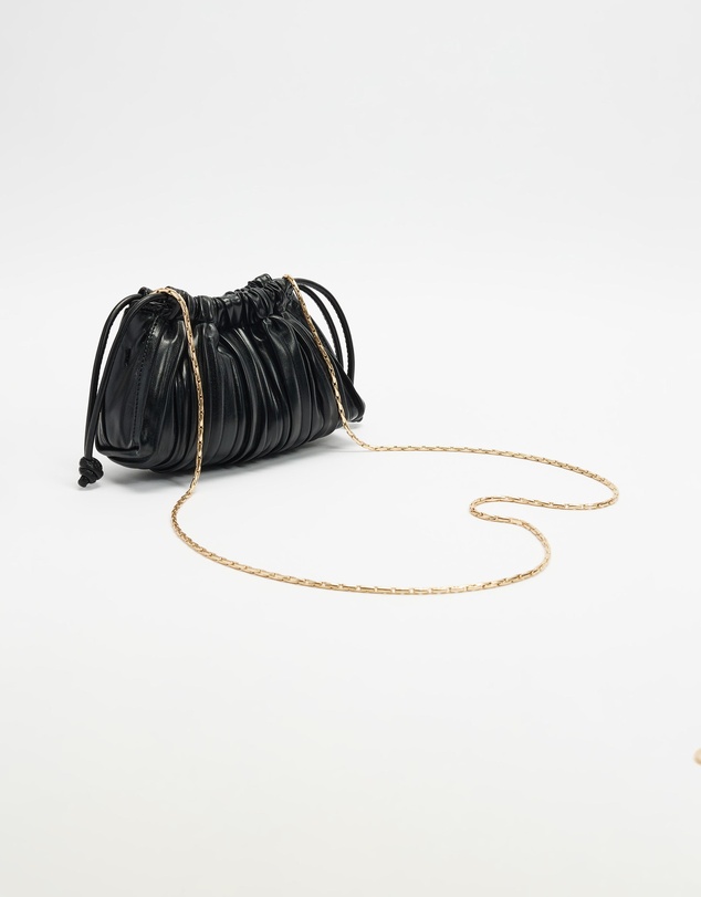 Calvin Klein - Drawstring Plisse Conv Mini CB Pouch