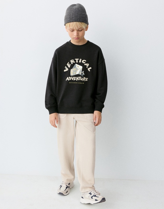 M.N.G - E-Cheese Sweatshirt - Teens