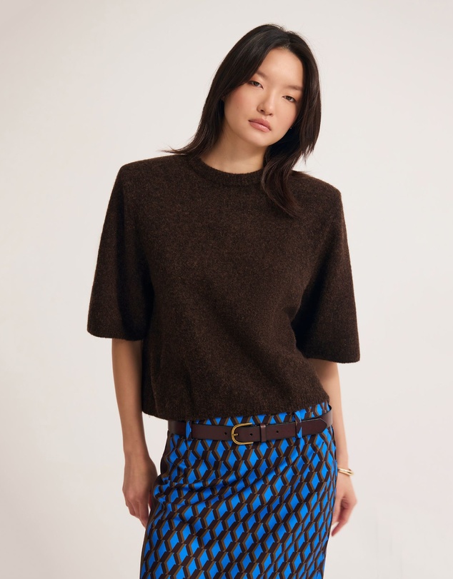 Oxford - Leeta Wool Knitted T Shirt