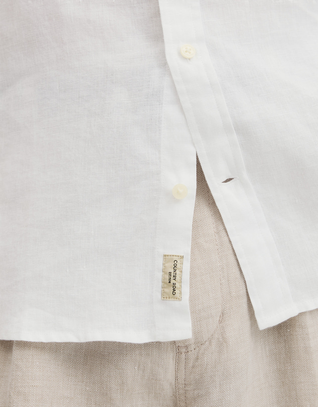 Country Road - Regular Fit Short Sleeve Linen Shirt
