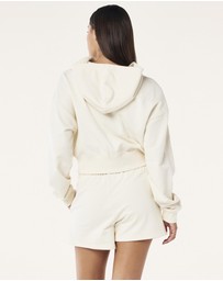 P.E Nation - Warm Up Zip Hoodie - ICONIC EXCLUSIVE