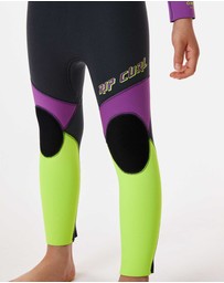 Rip Curl - Groms Omega 3/2mm Full Length Back Zip Wetsuit Steamer