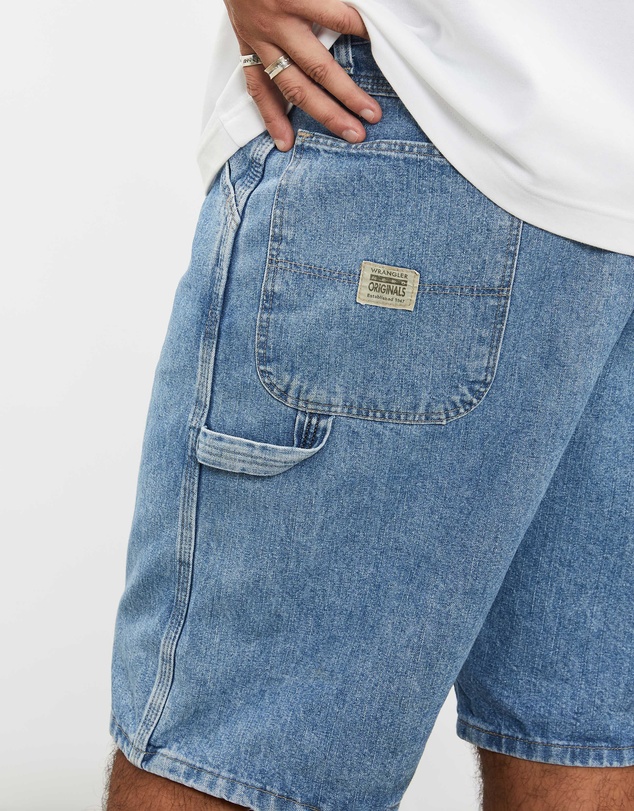 Vintage by The Real Deal - Pre Loved - Vintage Wrangler Denim Carpenter Shorts