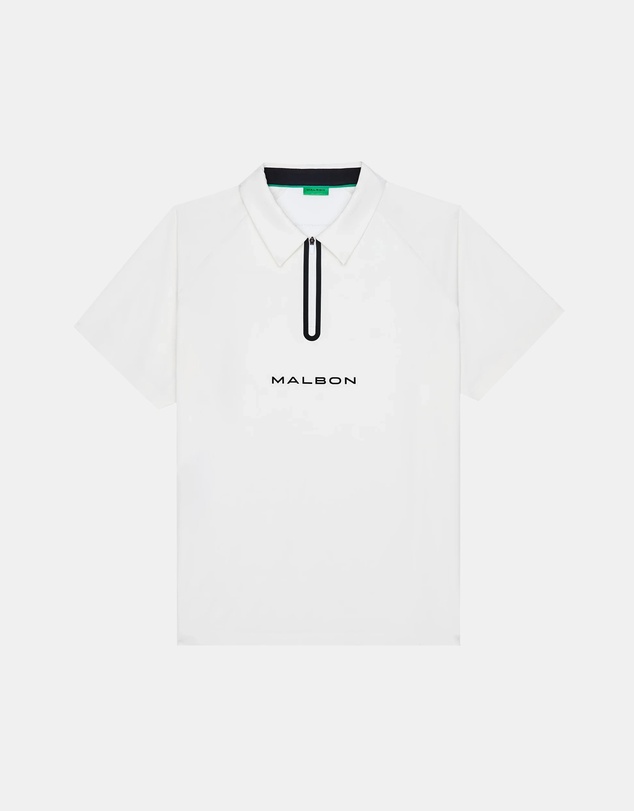 Malbon - Performance Zip Raglan Polo