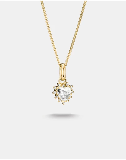 THOMAS SABO - THOMAS SABO Chain with heart-cut zirconia