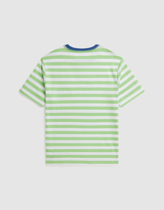 Polo Ralph Lauren - Striped Cotton Jersey Pocket Tee - Teens