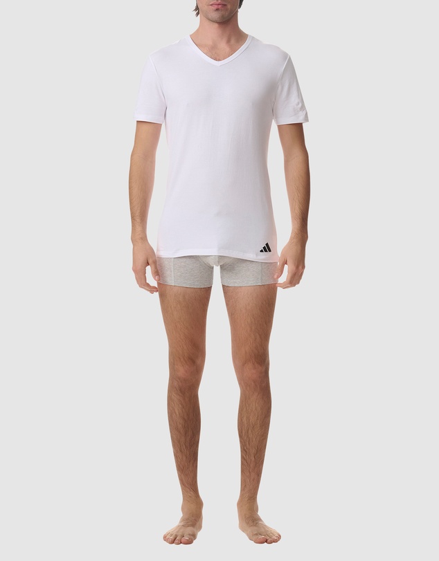 adidas Sportswear - 2 Pack Active Flex Cotton V-Crew Neck T-Shirt