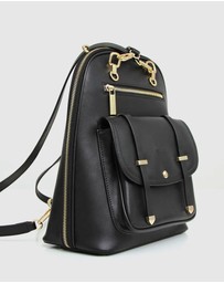 Belle & Bloom - 5th Ave Leather Backpack