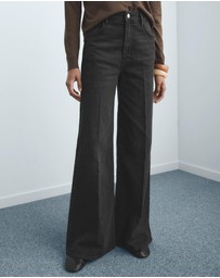 M.N.G - High-Waisted Wide-Leg Jeans