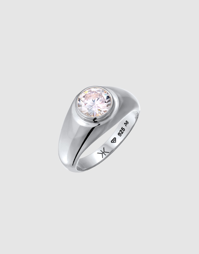 Kuzzoi - ICONIC EXCLUSIVE - Ring Cubic Zirconia 925 Sterling Silver