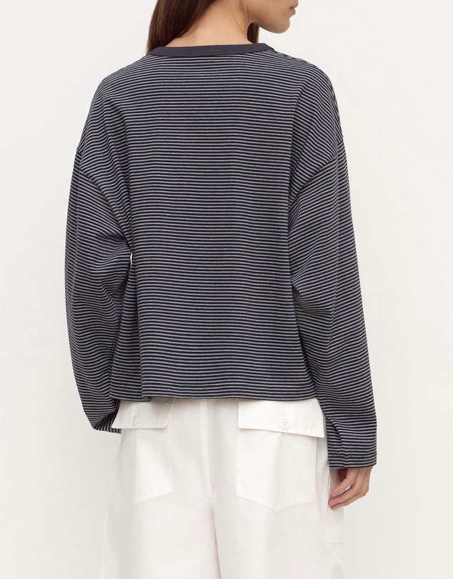 Assembly Label - Malone Stripe Wide Sleeve Tee