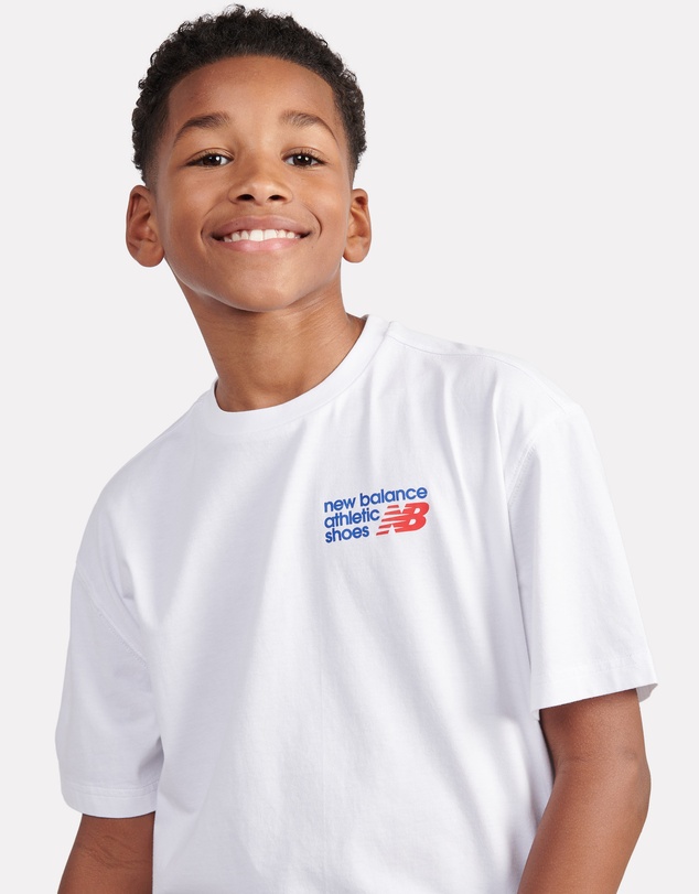 New Balance - Athletic Shoes Back Graphic Tee
