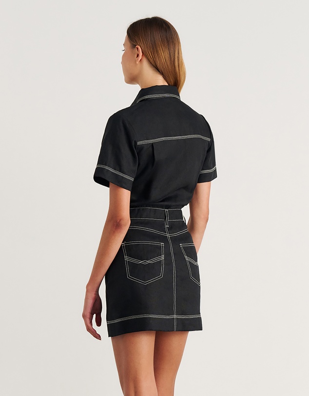 Jag - Stitch Cargo Mini Dress