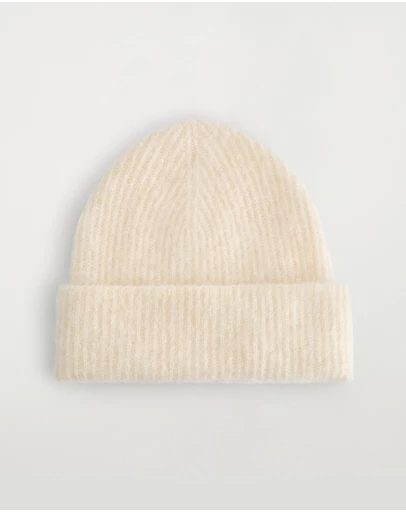 COS - Ribbed Mohair Beanie
