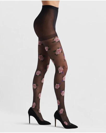High Heel Jungle - Blushing Sheer Tights