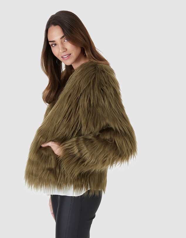 Everly Collective - Marmont Faux Fur Jacket