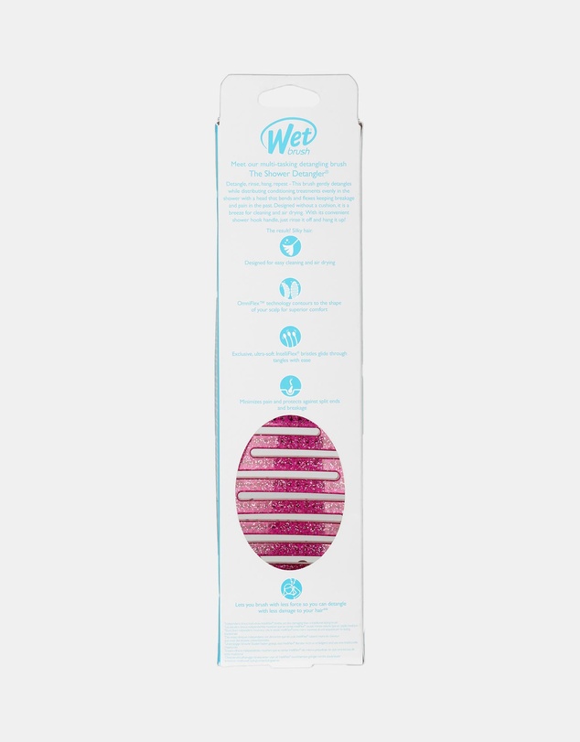 Wet Brush - WetBrush Shower Flex - Pink Glitter