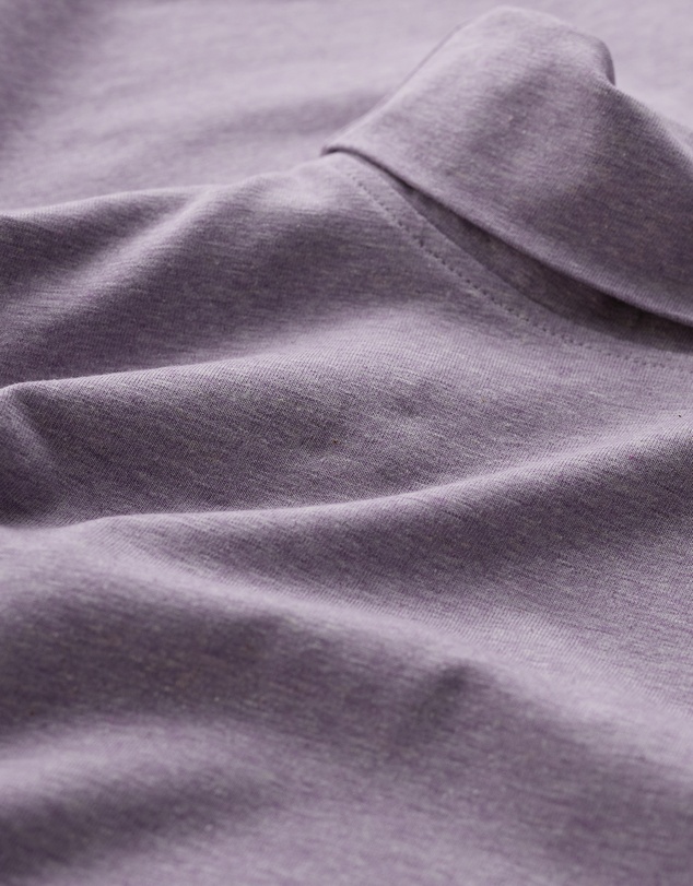 Seasalt - Seasalt Cornwall Purple Landing Roll Neck Top