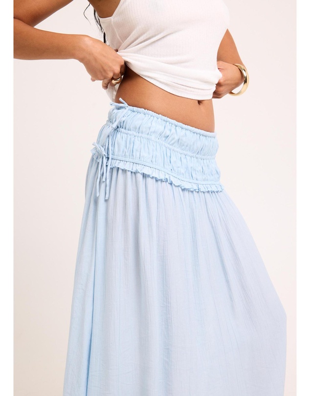 Subtitled - Chloe Shirred Midi Skirt
