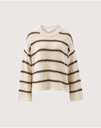 Ceres Life - Lila Oversized Knit Crew
