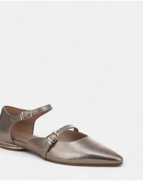 Naturalizer - Harmony Mary-Jane Flat - Pewter