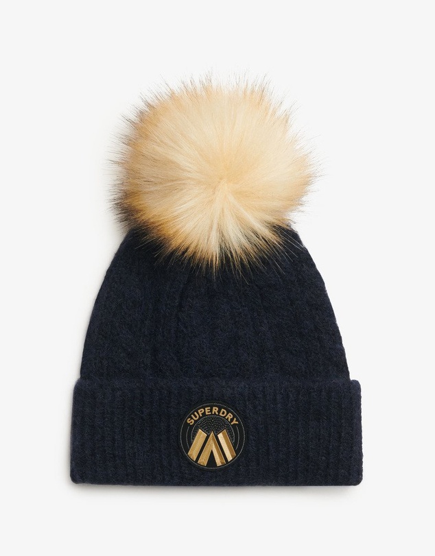 Superdry - Cable Luxe Knit Beanie Hat