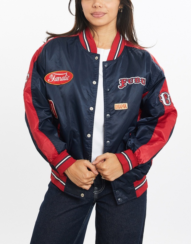 Vintage by The Real Deal - Pre Loved - Vintage FUBU Satin Bomber Jacket