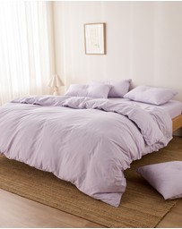 Sheet Society - Leo Washed Cotton Quilt Cover Set