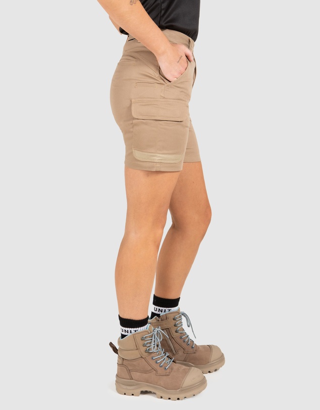 UNIT Workwear - UNIT Ladies Workwear Staple Cargo Performance Shorts