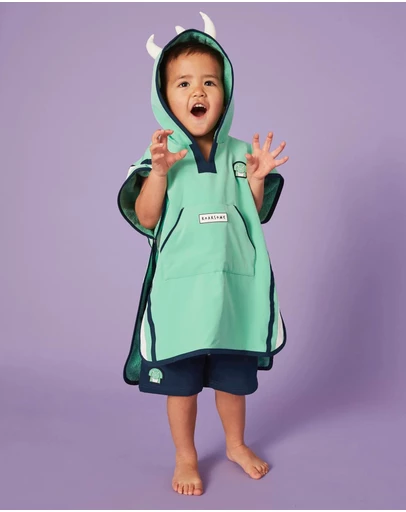 Roarsome - Spike the Dinosaur - Kids Poncho Towel