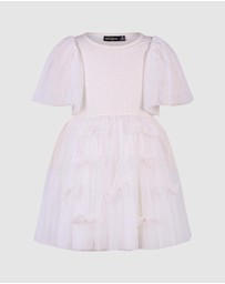 Rock Your Kid - Christmas Bow Bow Dress - Kids