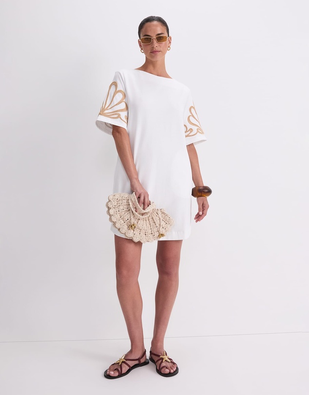 Sportscraft - Eliza Embroidery Mini Dress
