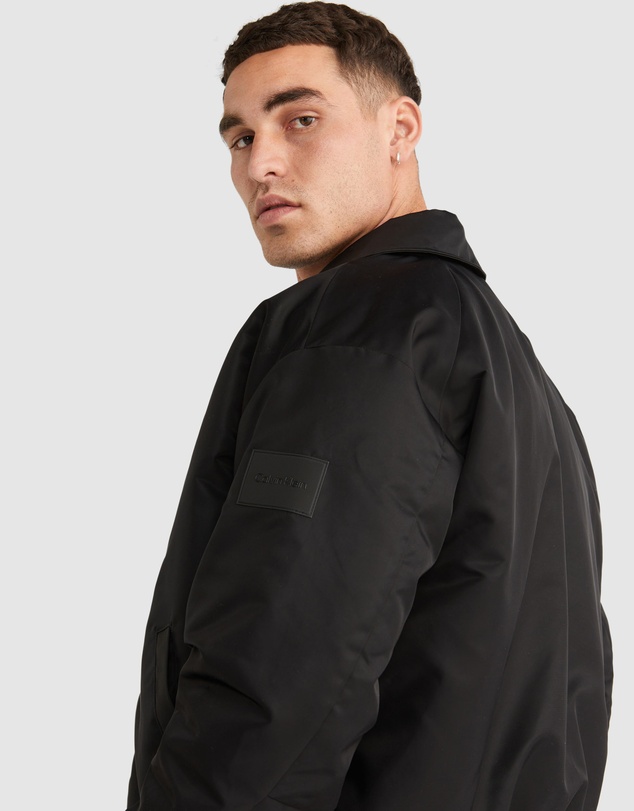 Calvin Klein - Sateen Down Bomber Jacket