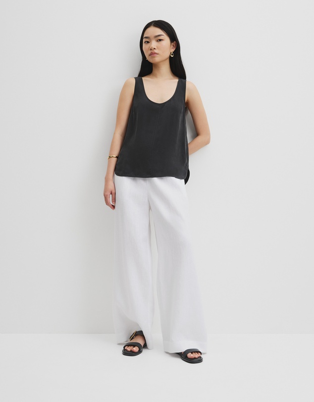 Country Road - Cupro Scoop Neck Tank