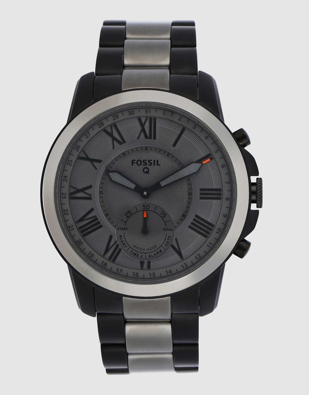 Fossil - Hybrid Smartwatch Q Grant Black