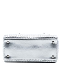 Pre-Loved by Azura Reborn - Pre-Loved Medium Metallic Patent Microcannage Lady Dior