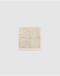 Bambury - Angove Face Washer 33x33cm Pebble