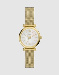 Fossil - Carlie Gold Tone Analogue Watch