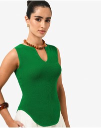 Forcast - Noemi Split Neck Tank
