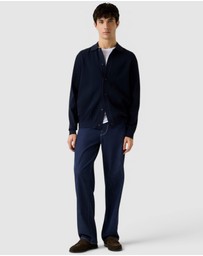 GUESS - Polo Buttoned Tech Cardigan Sweater