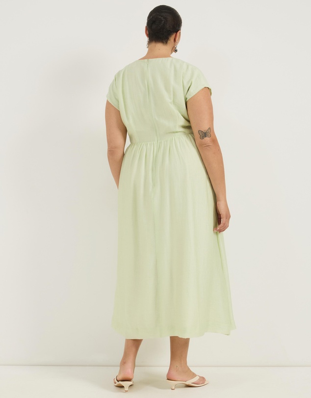 Atmos&Here Curvy - Carys Tie Front Dress