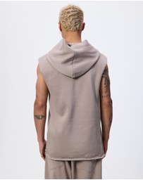 Surrounded By Ghosts - The Anandite French Terry Sleeveless Hoodie