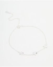 Lovisa - Sterling Silver Flower Trio Bracelet